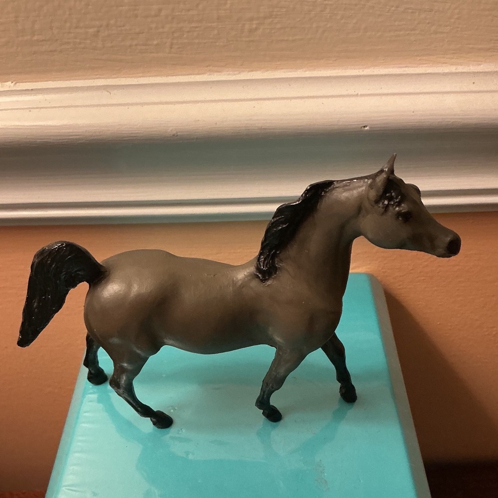Breyer Molding Company Horse Dark Grey Arabian Paddock Pal Little Bits BMC Stamp